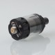 Authentic ThunderHead Creations Elite MTL RTA Lite Rebuildable Tank Atomizer - Black, 2.0 / 4.0ml, 22mm Diameter