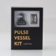 Authentic Vandy Vape Pulse Vessel Kit - Black, 3.7ml RBA Tank + 5.0ml Pre-Built Tank Cartridge + VVC Mesh Coil
