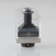 Authentic Vandy Vape Pulse Vessel Kit - Black, 3.7ml RBA Tank + 5.0ml Pre-Built Tank Cartridge + VVC Mesh Coil