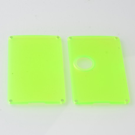 [Ships from Bonded Warehouse] Authentic VandyVape Pulse AIO Kit Replacement Panels - Frosted Green, Back + Front Plates (2 PCS)