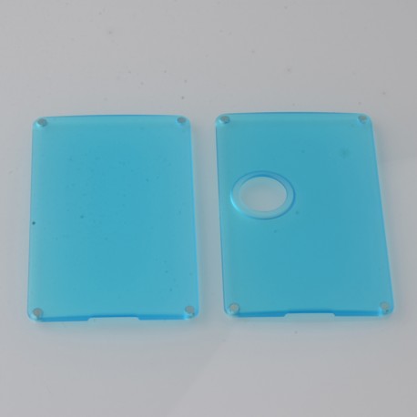 Authentic Vandy Vape Pulse AIO Kit Replacement Panels - Frosted Blue, Back + Front Plates (2 PCS)
