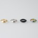 Authentic Vandy Vape Pulse AIO Kit Replacement Metal Button Ring Set - Black + Gold + Rainbow + SS (4 PCS)