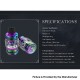 [Ships from Bonded Warehouse] Authentic Uwell Valyrian III 3 Sub Ohm Tank Atomizer - Blue, 6ml, 0.32ohm / 0.14ohm, 30mm