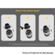 [Ships from Bonded Warehouse] Authentic Asvape Arya Tank Atomizer - Silver, 4.5ml, 0.15ohm / 0.3ohm, 26mm Diameter