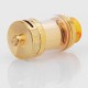 Authentic VandyVape Kensei 24 RTA Rebuildable Tank Atomizer - Gold, Stainless Steel, 4ml, 24.4mm Diameter