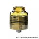 Authentic Oumier Wasp Nano RDA V2 Rebuildable Dripping Atomizer - Gold, Squonk / BF Pin, 24mm Diameter