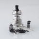 Authentic Yachtvape Pandora MTL RTA V2 Atomizer - Silver, 0.8 / 1.0 / 1.2 / 1.4 / 1.6 / 2mm, 22mm