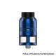 Authentic Hellvape Helheim RDTA Rebuildable Dripping Tank Atomizer - Blue, 4.5ml, with BF Pin, 25mm Diameter