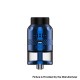 Authentic Hellvape Helheim RDTA Rebuildable Dripping Tank Atomizer - Blue, 4.5ml, with BF Pin, 25mm Diameter