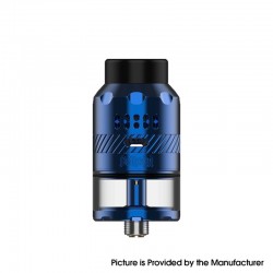 Authentic Hellvape Helheim RDTA Rebuildable Dripping Tank Atomizer - Blue, 4.5ml, with BF Pin, 25mm Diameter