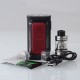 Authentic Wotofo MDura Pro 230W VW Box Mod + nexMESH Pro Tank Kit - King Kong Red, 5~230W, 2 x 18650, 6.0ml, 24mm, NEXCHIP