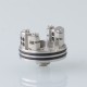 Authentic Wotofo SRPNT RDA Rebuildable Dripping Atomizer w/ Squonk Pin - Gun Metal, 24mm Diameter