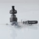 Authentic Yachtvape Pandora MTL RTA V2 Atomizer - Gun Metal, 0.8 / 1.0 / 1.2 / 1.4 / 1.6 / 2.0mm