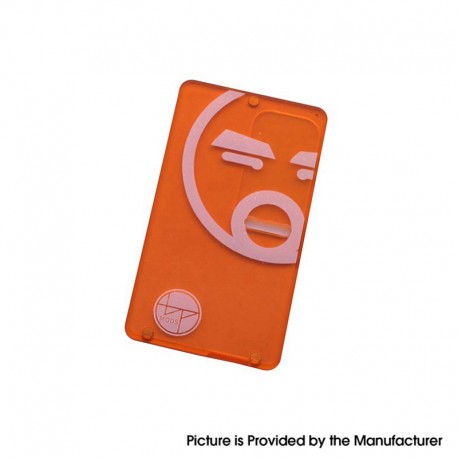 Authentic BP MODS Replacement Cover Plate for DotMOD / Boro Kit - Tangerine Orange