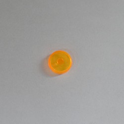 Authentic MK Mods Replacement Button for dotMod dotAIO V1 / dotMod dotAIO V2 / Cthulhu AIO Kit - Fluo Yellow, Acrylic