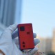 Authentic MK MODS Replacement Front + Back Cover Panel Plate for dotMod dotAIO V2 Pod - Red, Acrylic