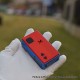 Authentic MK MODS Replacement Front + Back Cover Panel Plate for dotMod dotAIO V2 Pod - Red, Acrylic