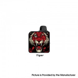 Authentic Rincoe Jellybox Nano X Pod System Kit - Tiger, 1000mAh, 2.8ml, 1.0ohm / 0.5ohm