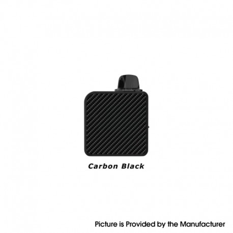 Authentic Rincoe Jellybox Nano X Pod System Kit - Carbon Black, 1000mAh, 2.8ml, 1.0ohm / 0.5ohm