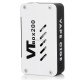 Authentic Vapee VTBox200 TC Temperature Control 1800mAh VW Variable Wattage APV Mod - White, Aluminum, 1~200W, 200'F~600'F