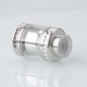 [Ships from Bonded Warehouse] Authentic Dovpo & Bogan Blotto Max RTA Rebuildable Atomizer - Silver, 3.8 / 6.2ml, 28mm