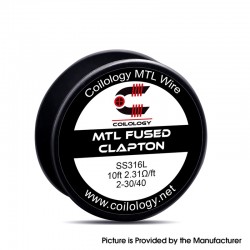 original Coilology MTL Fused Clapton Spools Wire