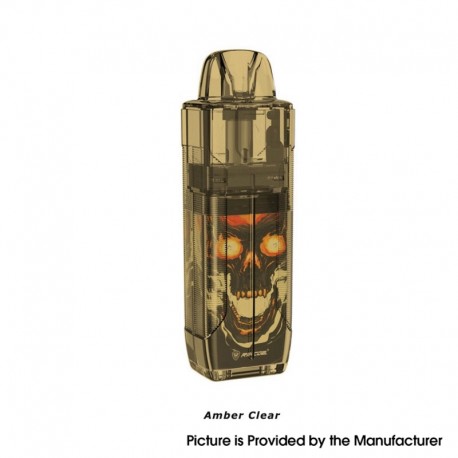 Authentic Rincoe Jellybox SE Pod System Vape Kit - Amber Clear, 500mAh, 2.8ml, 1.0ohm