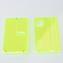 Authentic MK MODS Replacement Front + Back Cover Panel Plate for dotMod dotAIO V2 Pod - Fluo Green, Acrylic