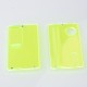 Authentic MK MODS Replacement Front + Back Cover Panel Plate for dotMod dotAIO V2 Pod - Fluo Green, Acrylic