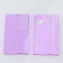 Authentic MK MODS Replacement Front + Back Cover Panel Plate for dotMod dotAIO V2 Pod - Purple, Acrylic