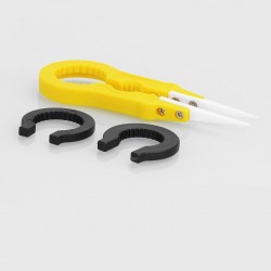 [Ships from Bonded Warehouse] Authentic Coil Father Ceramic Tweezers Tool for Coil Building - Yellow