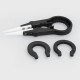 [Ships from Bonded Warehouse] Authentic Coil Father Ceramic Tweezers Tool for Coil Building - Black