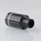Cabeo Style DL / MTL RTA Rebuildable Tank Vape Atomizer - Black, 5.0ml, Single Coil Configuration, 24mm Diameter