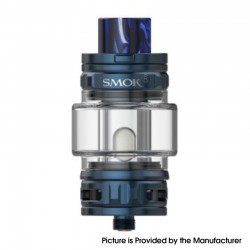 Authentic SMOKTech SMOK TFV18 Tank Atomizer with Child-Proof - Blue, 7.5ml / 6.5ml, 0.15ohm / 0.33ohm, 316mm Diameter