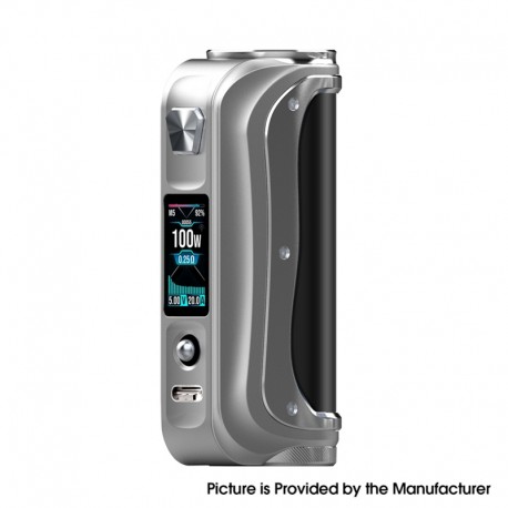 Authentic YiHi SXmini SL Class V2 Box Mod - Black Silver, VW 5~100W, YiHi SX730 Chipset, 1 x 18650 / 20700 / 21700