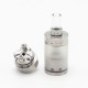 SXK Rafi Style MTL RTA Vape Atomizer - Silver, 316SS + PCTG, Air Pin 0.8 / 1.0 / 1.2 / 1.5 / 1.8 / 2.0 / 2.5 / 3.0mm, 22mm Dia