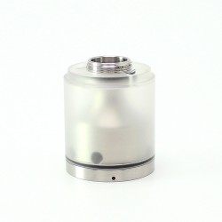 SXK Rafi Style MTL RTA Replacement Short Tank Tube Kit - 1 x PCTG Short Tank + 1 x 316 SS Chimney, 2.0ml