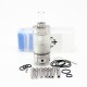 SXK Rafi Style MTL RTA Vape Atomizer - Silver, 316SS + PCTG, Air Pin 0.8 / 1.0 / 1.2 / 1.5 / 1.8 / 2.0 / 2.5 / 3.0mm, 22mm Dia