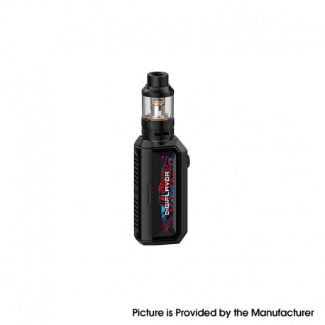 Authentic Digi XP 77W VW Box Mod + XP Pod Tank Starter Kit - Midnight, VW 5~77W, 1 x 18650, 4.5ml, 0.2 / 0.4ohm