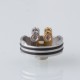 Authentic Hellvape Dead Rabbit 3 RDA Rebuildable Dripping Vape Atomizer - Gold, Dual Coil, with BF Pin, 24mm Diameter