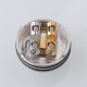 [Ships from Bonded Warehouse] Authentic Hellvape Dead Rabbit 3 RDA Atomizer - Gold, Dual Coil, with BF Pin, 24mm