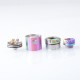 Authentic Hellvape Dead Rabbit 3 RDA Rebuildable Dripping Vape Atomizer - Rainbow, Dual Coil, with BF Pin, 24mm Diameter