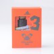 [Ships from Bonded Warehouse] Authentic Hellvape Dead Rabbit 3 RDA Atomizer - Matte Full Black, Dual Coil, BF Pin, 24mm