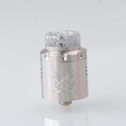 Authentic Hellvape Dead Rabbit 3 RDA Atomizer - SS, Dual Coil, with BF Pin, 24mm