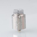 Authentic Hellvape Dead Rabbit 3 RDA Rebuildable Dripping Vape Atomizer - Stainless steel, Dual Coil, with BF Pin, 24mm Diameter