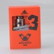 [Ships from Bonded Warehouse] Authentic Hellvape Dead Rabbit 3 RDA Atomizer - SS, Dual Coil, with BF Pin, 24mm