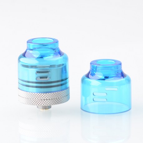 Authentic Oumier Wasp Nano RDA V2 Rebuildable Dripping Atomizer - Blue, Squonk / BF Pin, 24mm Diameter