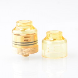 Authentic Oumier Wasp Nano RDA V2 Rebuildable Dripping Atomizer - Gold, Squonk / BF Pin, 24mm Diameter