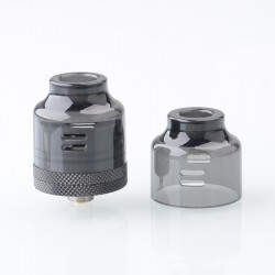 Authentic Oumier Wasp Nano RDA V2 Rebuildable Dripping Atomizer - Black, Squonk / BF Pin, 24mm Diameter