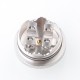 Authentic Oumier Wasp Nano RDA V2 Rebuildable Dripping Atomizer - Silver, Squonk / BF Pin, 24mm Diameter